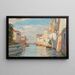 Vue van Venetië - Carolus-Duran — ingelijst kunstwerk aan de muur