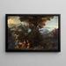 Heroïsch landschap - Ecole des Carracci — ingelijst kunstwerk aan de muur