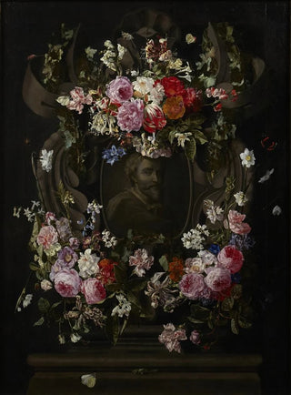 Carstian Luyckx - Cartouche with Flowers.webp