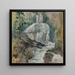 Cascade - John Henry Twachtman — ingelijst kunstwerk aan de muur