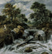Cascade dans les contreforts norvégiens - Jacob van Ruisdael — artwork view