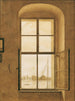 View from the Artist’s Studio, right window (c. 1805–1806) - Caspar David Friedrich — artwork view