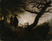Man and Woman Contemplating the Moon - Caspar David Friedrich — artwork view
