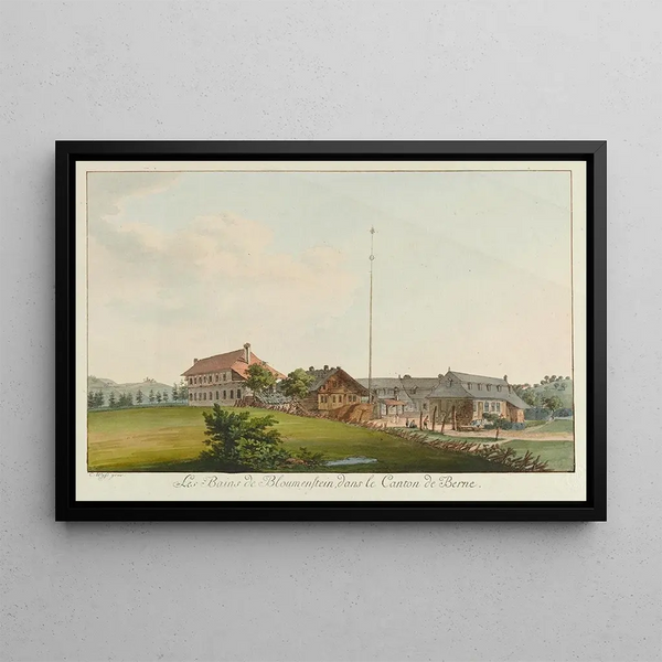 Caspar Leontius Wyss - Les Bains de Bloumenstein dans le Canton de Berne.webp