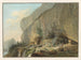 Vue de la grotte de Saint Beat sur le lac de Thun - Caspar Wolf — weergave van het kunstwerk