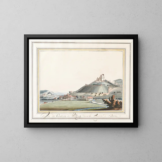 Caspar Wolf - Vue du Chateau de Wildegg dans le Canton de Berne.webp