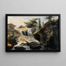 Cascades in de kloof bij Muri - Caspar Wolf — ingelijst kunstwerk aan de muur