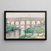 Aqueduct - Cass Gilbert — framed artwork on a wall