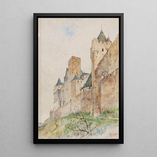 Cass Gilbert - Battlements of Carcassonne France.webp