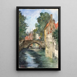 Cass Gilbert - On the Canal Bruges.webp