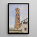 Tour San Francisco Romano Rome - Cass Gilbert — ingelijst kunstwerk aan de muur