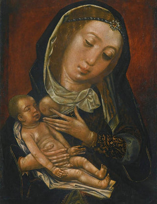 Castilian School - The Madonna And Child.webp