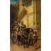 Reproductie van het schilderij À la joute - Cesare Auguste Detti