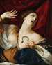 De dood van Cleopatra - Cesare Dandini — weergave van het kunstwerk