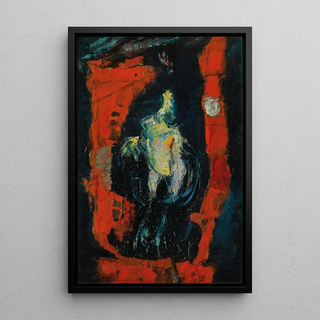 Cham Soutine - La volaille pendue aux briques rouges.webp