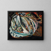 Natuurstudie met vissen - Chaïm Soutine — ingelijst kunstwerk aan de muur