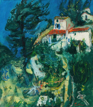 Cham Soutine - Paysage de Cagnes.webp