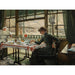 Reproductie van het schilderij Slaapkamer met uitzicht op de haven - James Tissot