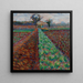 met bomen - Umberto Boccioni — ingelijst kunstwerk aan de muur
