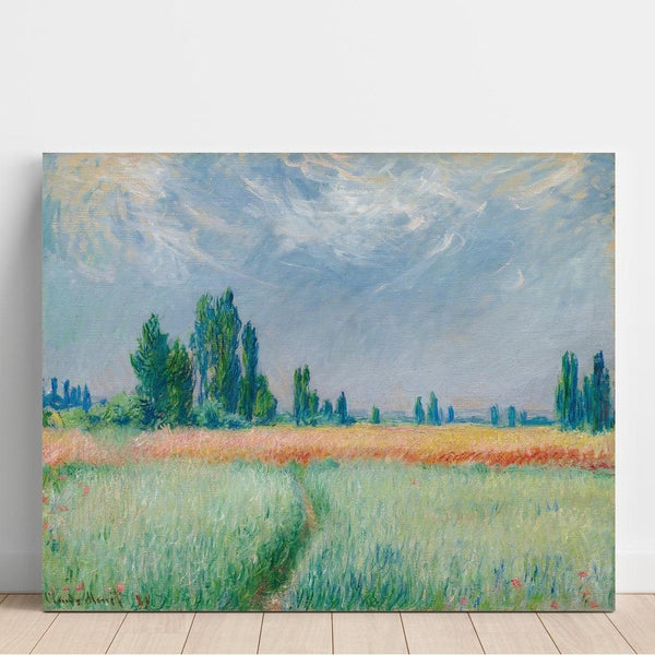 Reproduction of the painting Wheat Field Painting - Claude Monet