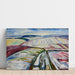 Reproductie van het schilderij Champ onder de sneeuw - Edvard Munch