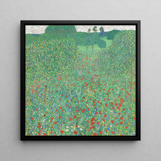 Field of Poppies - Gustav Klimt