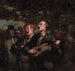 Zingende rondtrekkers - Honor Daumier — weergave van het kunstwerk