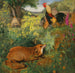 Chanticleer en de vos - William James Webbe — weergave van het kunstwerk