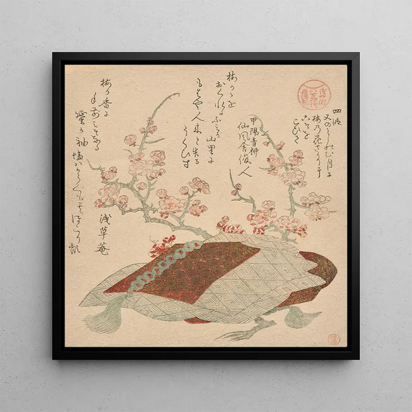 Chapitre IV Un conte de solitude romantique de la série Contes d'Ise par le groupe poétique d'Asakusa et Shunman - Kubo Shunman