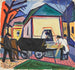 Wagen - Alexander Konstantinovich Bogomazov — weergave van het kunstwerk