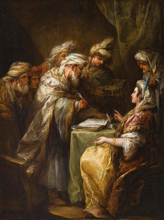 CharlesAndr van Loo - The marriage contract.webp