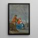 Reproductie van het schilderij Winter - Charles-Joseph Flipart