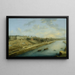 Passy en Chaillot gezien vanaf Grenelle - Charles-Léopold Grevenbroeck — ingelijst kunstwerk aan de muur