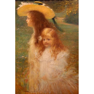 CharlesLucien Landre - Portrait des nices de lartiste par Charles Landre.webp