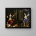 Allegorie van de schilderkunst - Charles Alphonse Du Fresnoy — ingelijst kunstwerk aan de muur