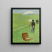 The plein air painter - Charles Angrand — framed artwork on a wall