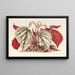Begonia eximia - Charles Antoine Lemaire — ingelijst kunstwerk aan de muur