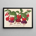 Fuchsia variëteiten horticolen - Charles Antoine Lemaire — ingelijst kunstwerk aan de muur