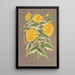 Reproductie van het schilderij Kerria japonica var fol argenteovariegatis - Charles Antoine Lemaire