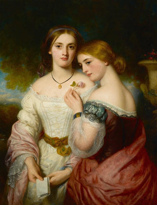 Charles Baxter - Two Victorian Beauties.webp