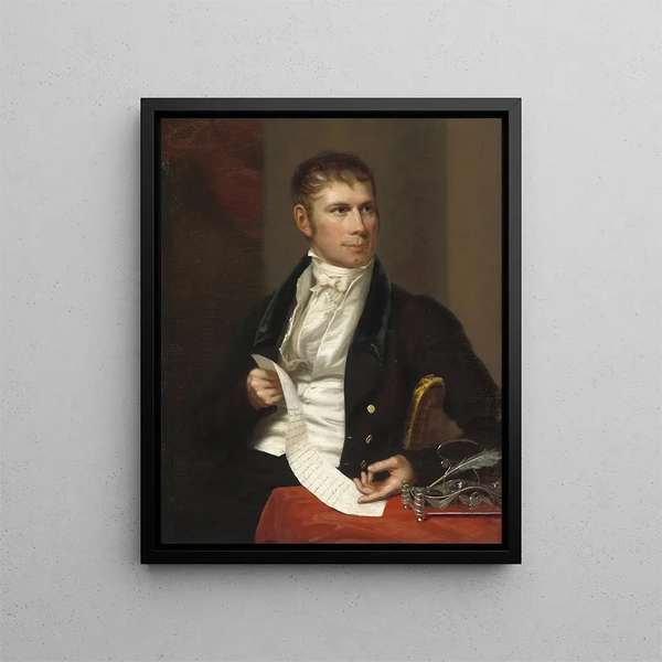 Henry Clay - Charles Bird King — framed artwork on a wall