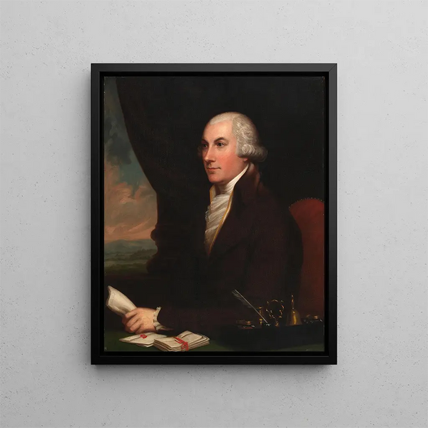 Joshua Johnson - Charles Bird King — framed artwork on a wall