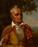 Chef sénèque à veste rouge Sagoyewatha - Charles Bird King — weergave van het kunstwerk