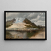 Terraces blancs, Rotomahana - Charles Blomfield — framed artwork on a wall