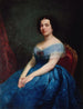 Portret van Ernesta Grisi 1819-1895 zangeres - Charles Bonnegrace — weergave van het kunstwerk