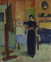 Kunstenaar in zijn atelier - Charles Camoin — weergave van het kunstwerk