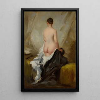 Charles Chaplin - Nude Seen from Behind.webp