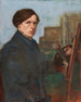 Portret van William Orpen 1878-1931 kunstenaar - Charles Conder — weergave van het kunstwerk