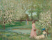 Le Howe in de lente - Charles Conder — weergave van het kunstwerk