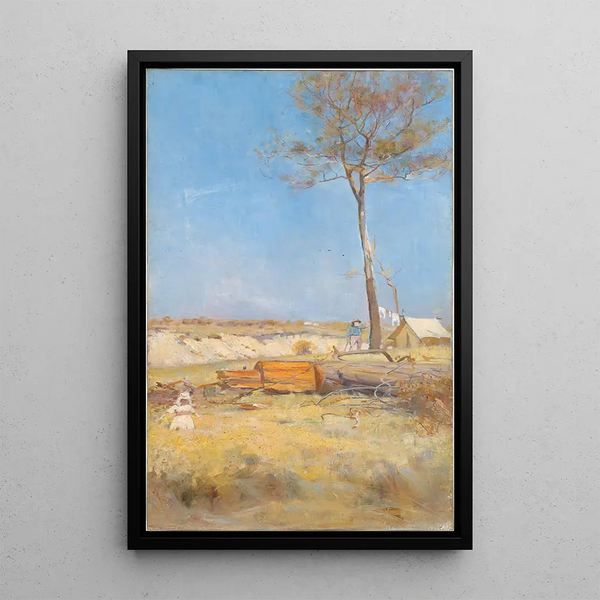 Reproduction of the painting Under a Southern Sun - Charles Conder